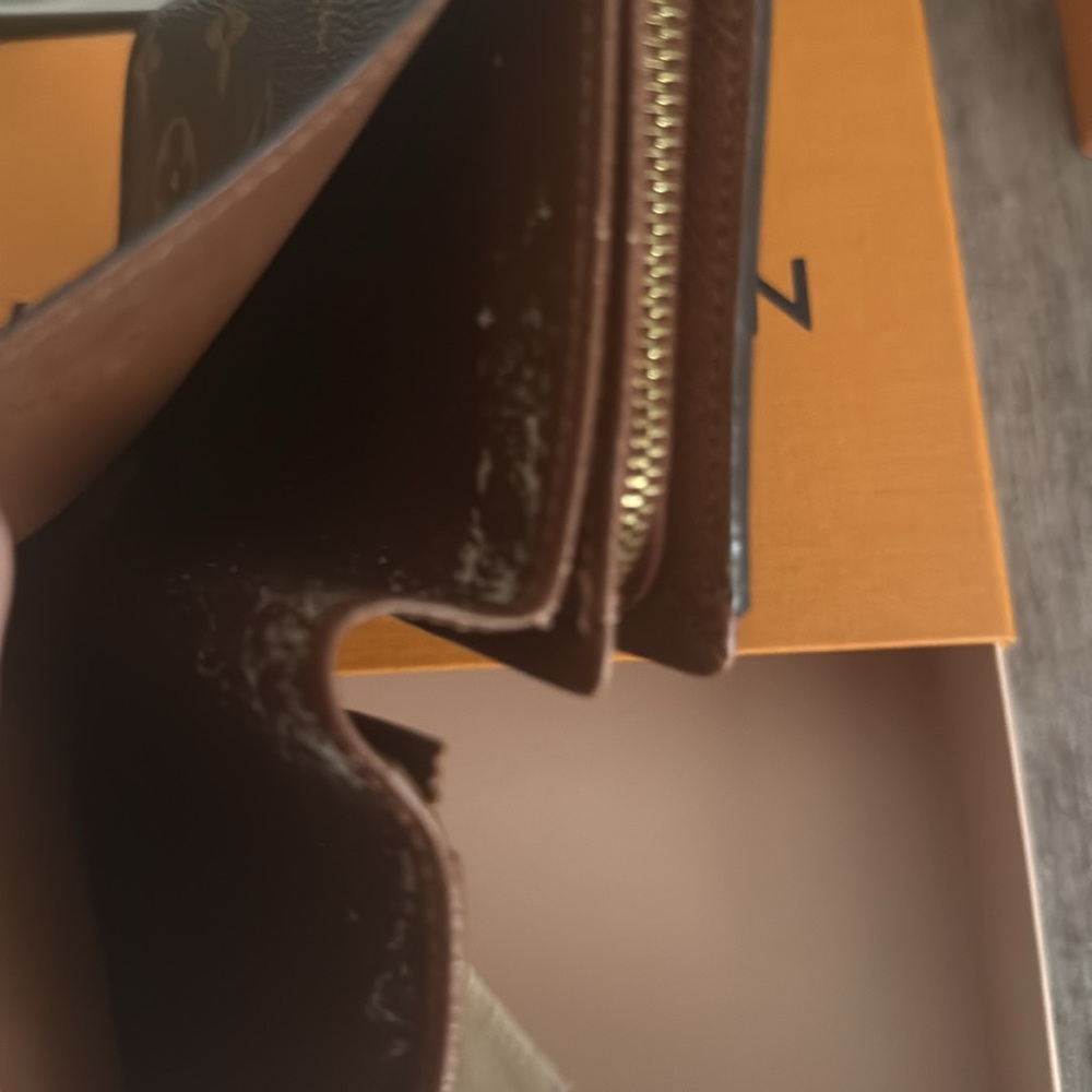 Louis Vuitton Brown Monogram Wallet -Authentic - Picture 8 of 15
